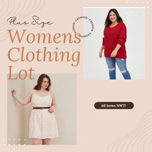 Womens Plus Size Clothing Lot, Name Brand, NWT